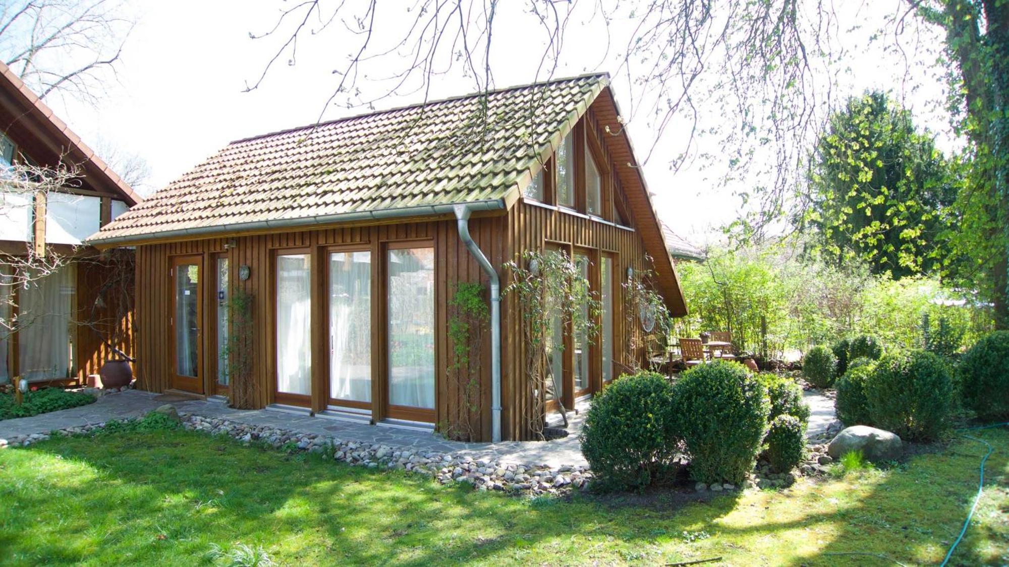 Ferienhaus Kastaniengruen Worpswede Exterior photo